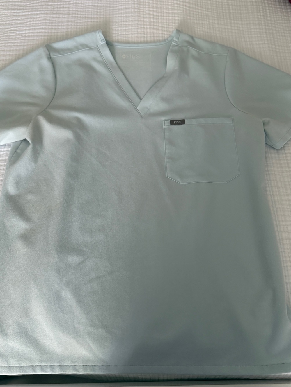 LIMITED EDITION Figs Women's SKY BLUE scrub top